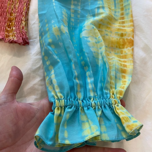 Anthropologie Kavita Bhartia smocked tie dye top - Picture 8 of 8